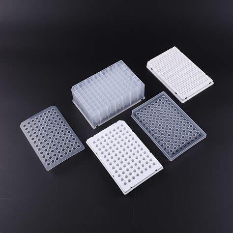 PP Material Lab Disposable Cell Culture 96 Well PCR Plates PCR Plates