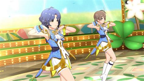 祝ミリシタ2周年最終日、桜守歌織、馬場このみ、豊川風花、百瀬莉緒のsr衣装を手に入れ、4luxuryということで前日から北上麗花も入れて5人で