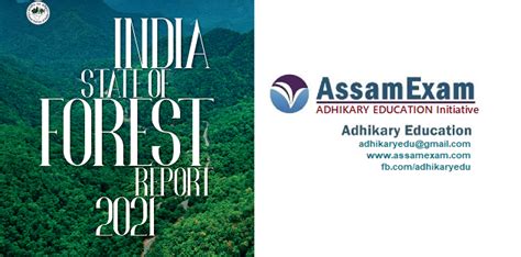 India State Of Forest Report Forest Coverage Highlight In Assam