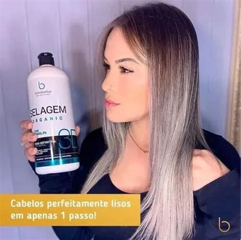 Selagem 3d Orgânica Sem Formol 350ml Borabella MercadoLivre