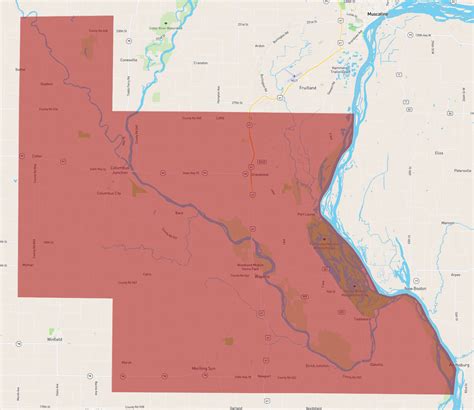 Iowa Louisa County - AtlasBig.com