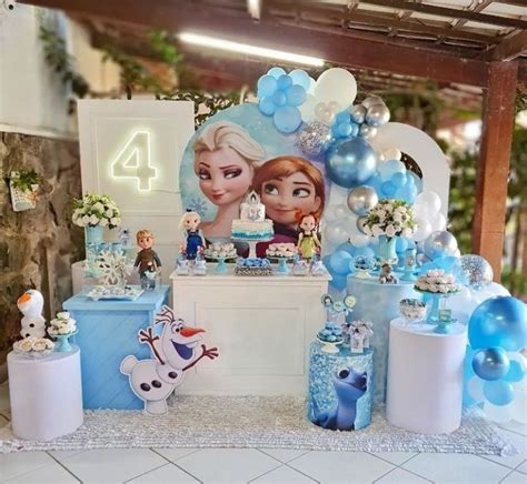 Festa Frozen Passo A Passo E Ideias Encantadoras Artofit