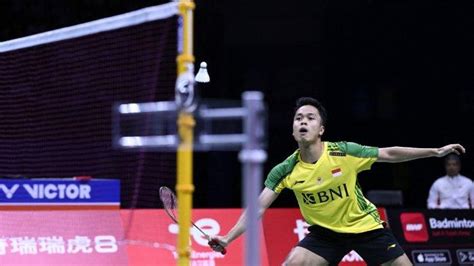 Live Skor Anthony Ginting Vs Brian Yang Hasil BWF Singapore Open 2023