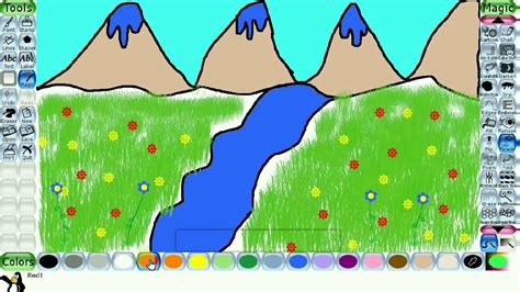 tux paint tutorial  youtube
