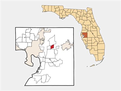 Seffner, FL - Geographic Facts & Maps - MapSof.net