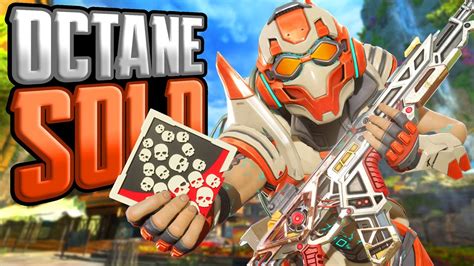 INSANE Octane SOLO 27 KILLS And 6 188 Damage Apex Legends Gameplay