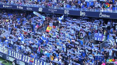 V Deo De La Rosaleda Cantando El Himno Del M Laga Ante El Racing