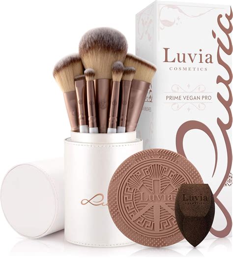 Set De Pinceaux De Maquillage Luvia Prime Vegan Pro 12 Pinceaux De