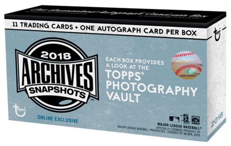 Topps Archives Snapshots Baseball Checklist Team Set Lists