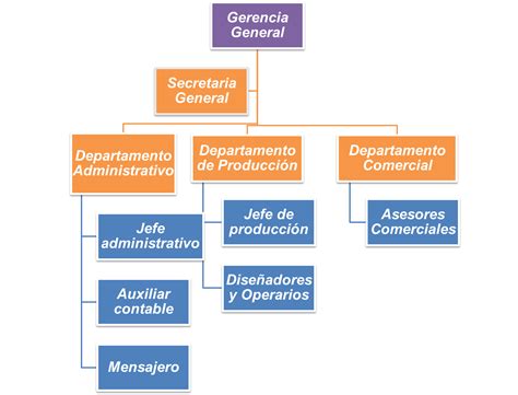 Estructura Organizacional De Empresa Sdmo