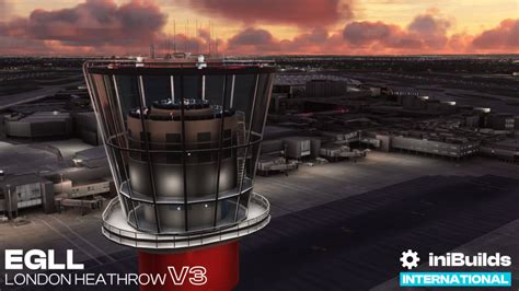 IniBuilds IniScene London Heathrow V3 Free Update MSFS SimFlight