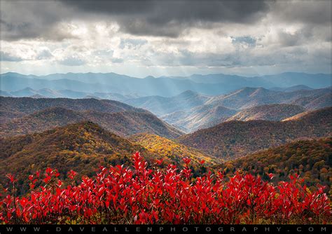 Blue Ridge Parkway Fall Foliage Nc The Light Blue Ridge Flickr