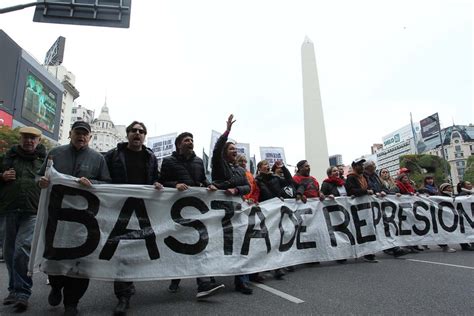 Con Epicentro En Caba Miles De Personas Se Movilizan En Todo El País En Repudio A La Represión