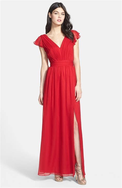 Jill Jill Stuart Silk Chiffon Dress Nordstrom