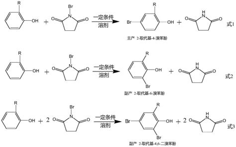 一种2 取代基 4 溴苯酚的制备方法与流程