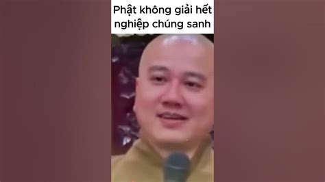 Phật Không Giải Hếtnghiệp Chúng Sanh Youtube