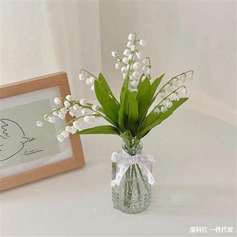 Jual Bunga Plastik Lily Of The Valley B Bunga Artificial Hiasan