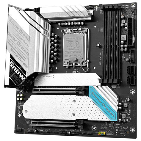 精粤b760m Snow Dream Wifib主板 Intel Lga1700 精粤jginyue官网