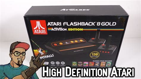 High Definition Atari 2600 Flashback 8 Gold HD Activision Edition