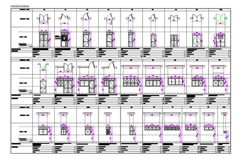 How To Make A Door Schedule In Autocad - Templates Sample Printables