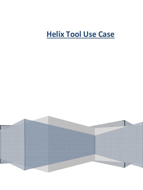 Helix Tool Use Case Descargar Gratis Pdf Cookie Computer File