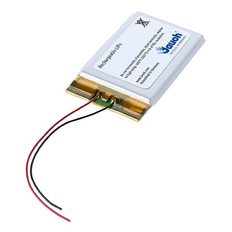 LP103048JU PCM 2 WIRES 70MM Jauch Quartz Battery Products DigiKey