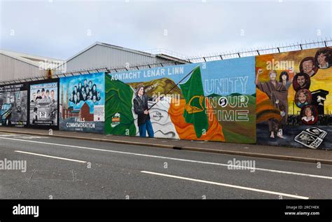 Peace Wall Murals Painted In West Belfast The Troubles And Peace