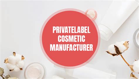 Private Label Cosmetic Manufacturer Private Label Cosmetics