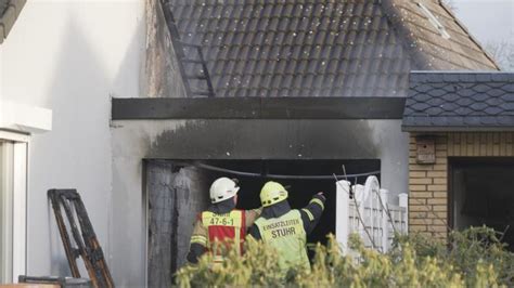 Einfamilienhaus In Stuhr Nach Brand Unbewohnbar NOZ