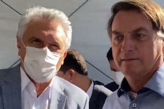 Jornalista Polibio Braga Bolsonaro E Caiado Inauguram Hospital De