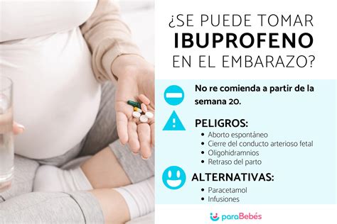 Se Puede Tomar Ibuprofeno En El Embarazo Cantidades Riesgos Y