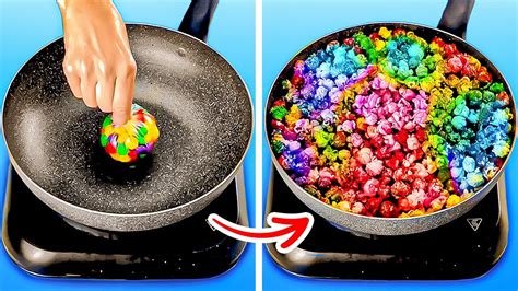 Comment Faire du Popcorn Arc en ciel Idées de Desserts Faciles et