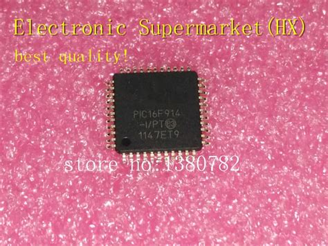 Free Shipping 10pcs Lots PIC16F914 I PT PIC16F914 PIC16F914 IPT QFP 44