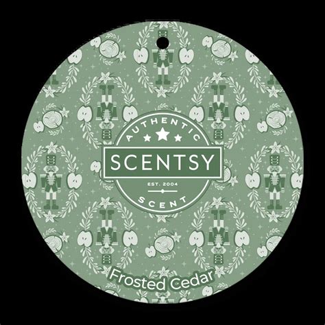 Frosted Cedar Scentsy Scent Circle Sammy Grace Scents