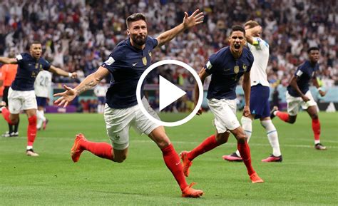 Watch Giroud Sends France Through To The Semi Finals With A Lovely Header