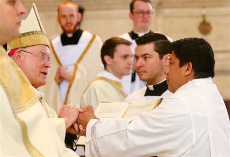 Five Men Ordained Transitional Deacons At Seminary Catholic Philly