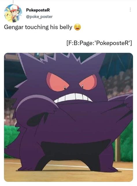 Pin By Baphy Yujuu On Pokemon Memesart Gengar Pokemon Pokemon