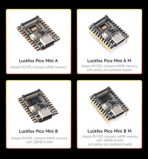 Luckfox Pico Mini B RV1103 Linux Micro Development Board Integrates