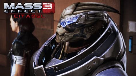 Mass Effect 3citadel Dlc Garrus All Party Banter Youtube