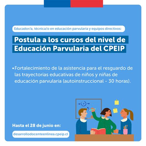 Subsecretaría de Educación Parvularia on Twitter Hasta el 28