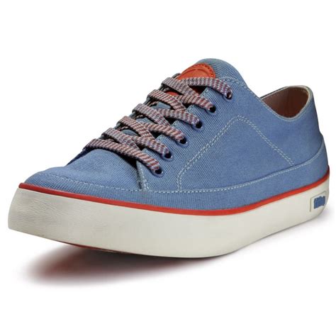 Stylish Blue Canvas Sneakers for Women