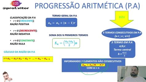 EXERCÍCIO DE PROGRESSÃO ARITMÉTICA P A YouTube