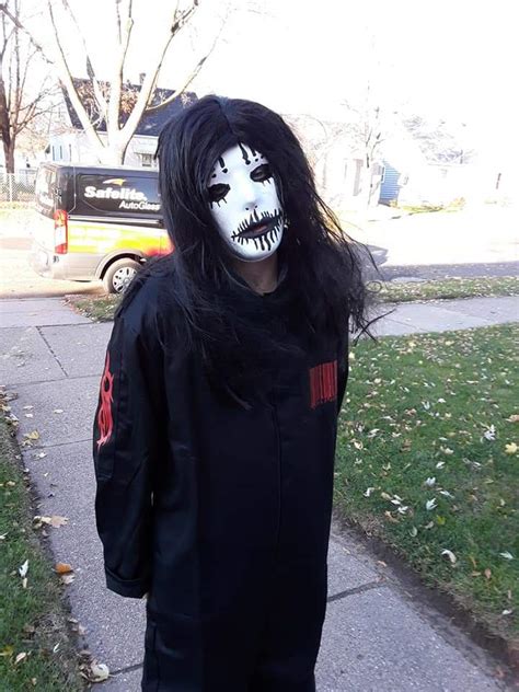 My Joey Jordison Halloween Costume The Wig Was Really Itchy Rslipknot