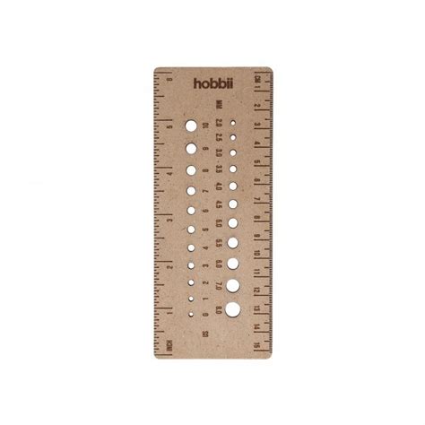 Knitting Gauge Ruler | Accessories | Hobbii - Hobbii.com