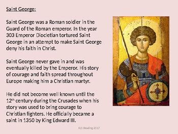 Saint George S Day Power Point History Holiday Facts April