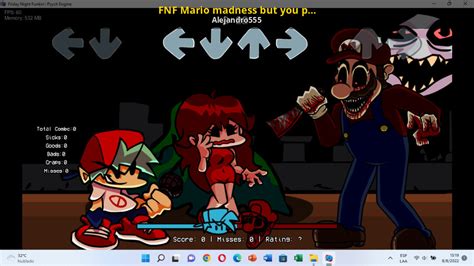 FNF Mario madness but you play as opponets [Friday Night Funkin'] [Mods]