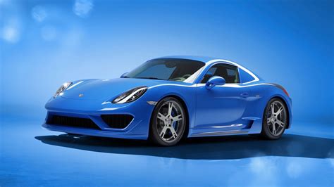 Car Porsche Blue Cars HD Wallpaper Wallpaper Flare