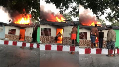 Corto circuito habría originado incendio en vivienda del barrio Nueva