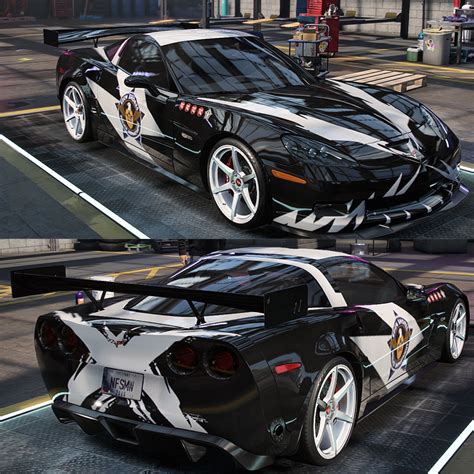 I Recreated Cross Corvette Z06 In NFS Heat R Needforspeed