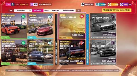 Forza Horizon 5 FH5 Défi Saisonnier RADAR Duna Escarpada DLC 2